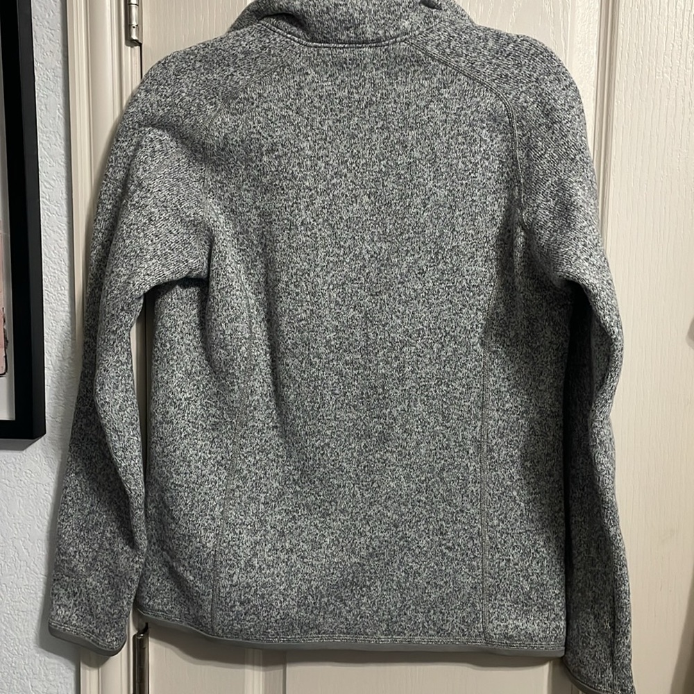 💙💖‎ Patagonia Better Sweater 1/4 Zip Fleece Jacket in Birch White - Picture 4 of 7